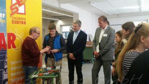 Schüler beim Workshop