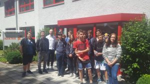 Schüler/innen des Workshops