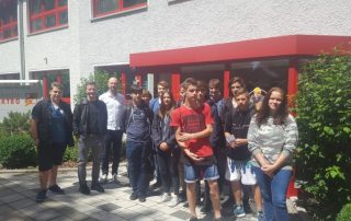 Schüler/innen des Workshops