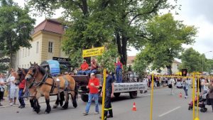 Segway Parcours Festumzug