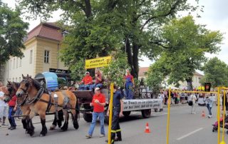 Segway Parcours Festumzug