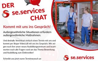 se.services Bewerber-Chat