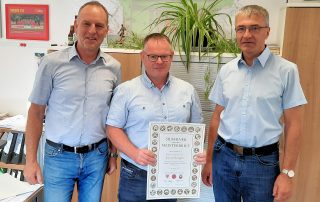 Silberner Meisterbrief Karsten Krugler Sep 2020